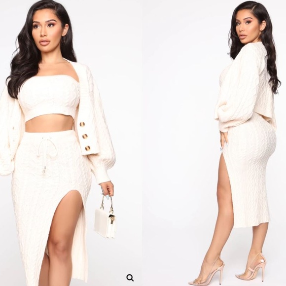 Fashion Nova Dresses & Skirts - Fashion Nova 3 piece knit set